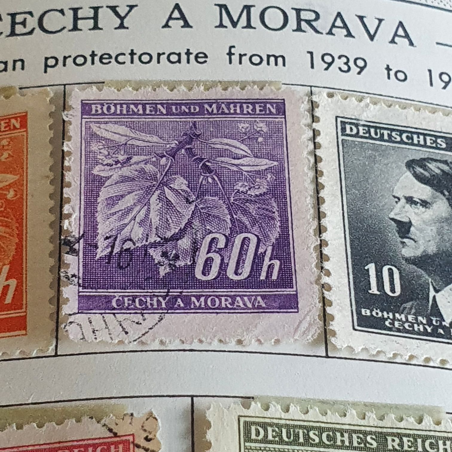 Bohmen Und Mahren  stamp collectible - Main Image 2