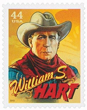 4448 Cowboys of the Silver Screen — William S. Hart  stamp collectible - Main Image 1