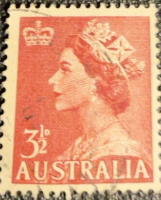 Red QEII  stamp collectible - Main Image 3