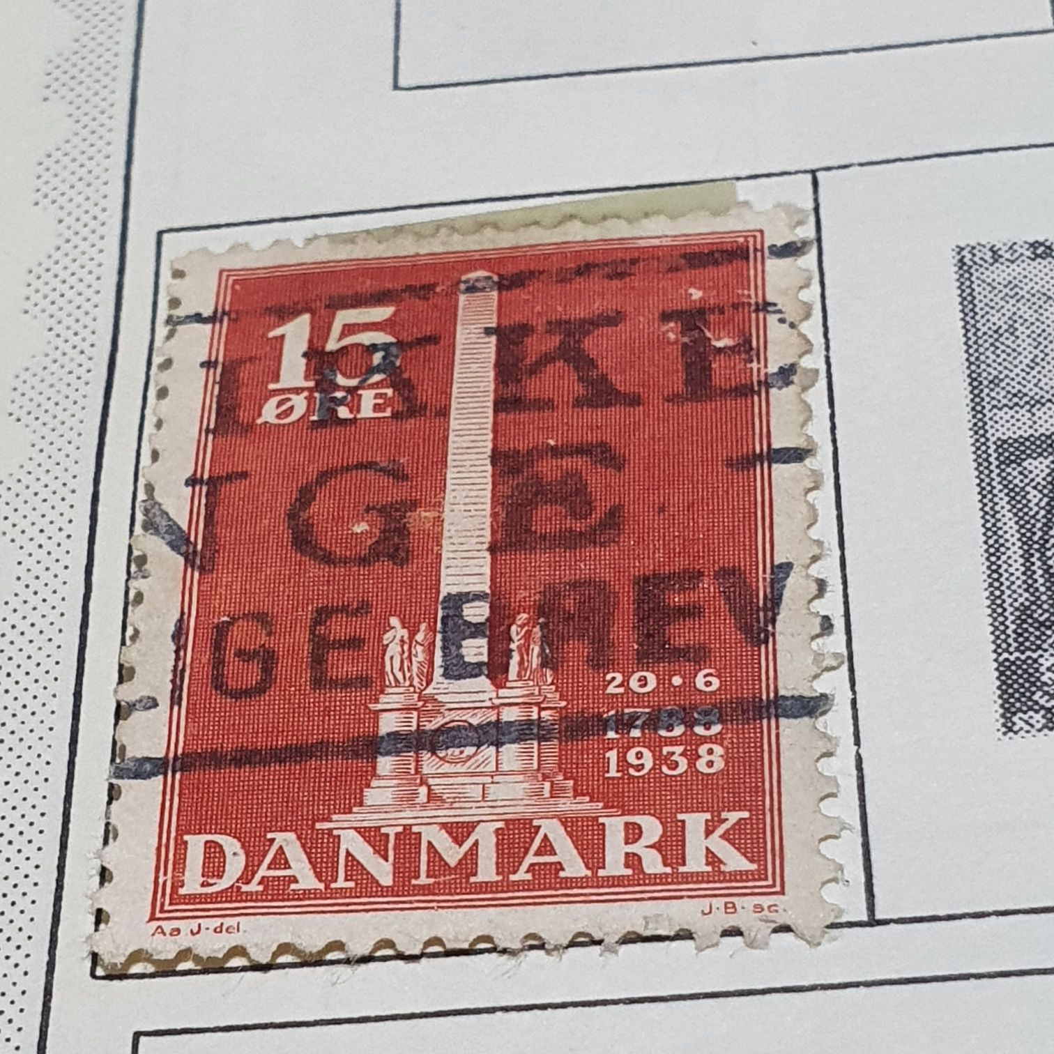 Denmark  stamp collectible - Main Image 2