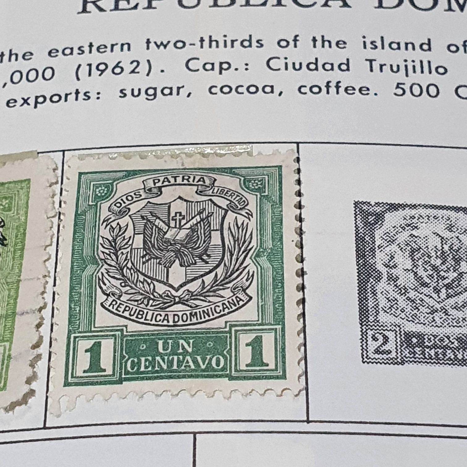 Escudo República Dominicana  stamp collectible - Main Image 2