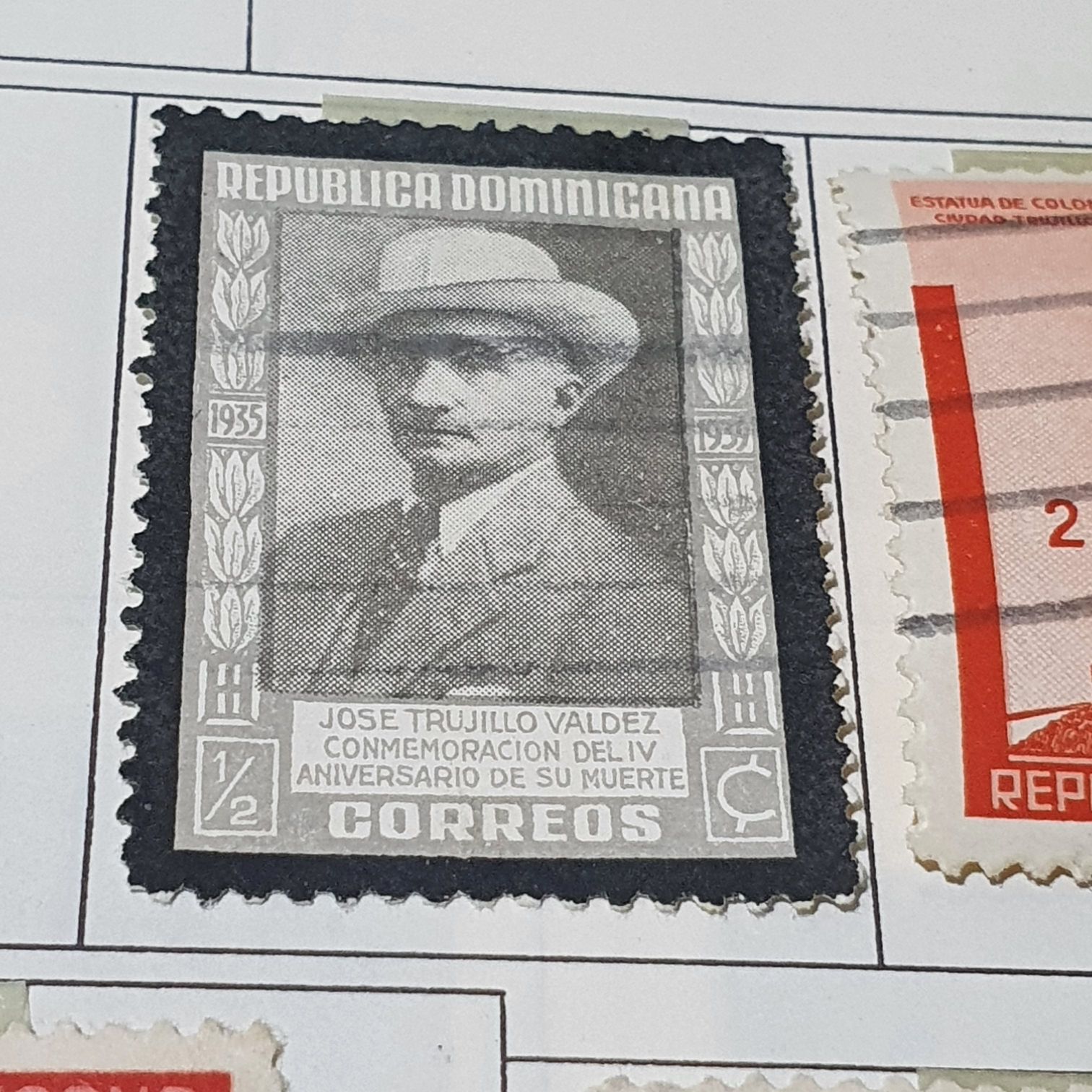 Jose Trujillo Valdez  stamp collectible - Main Image 2