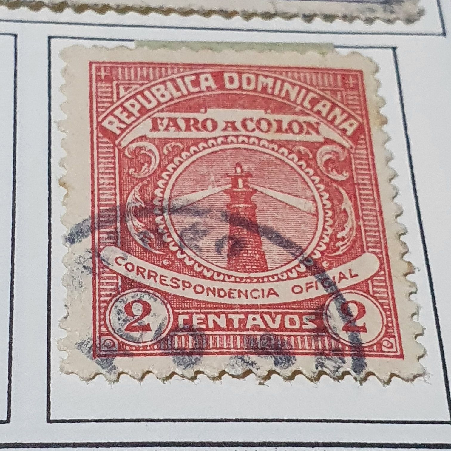 Faro A Colon  stamp collectible - Main Image 2