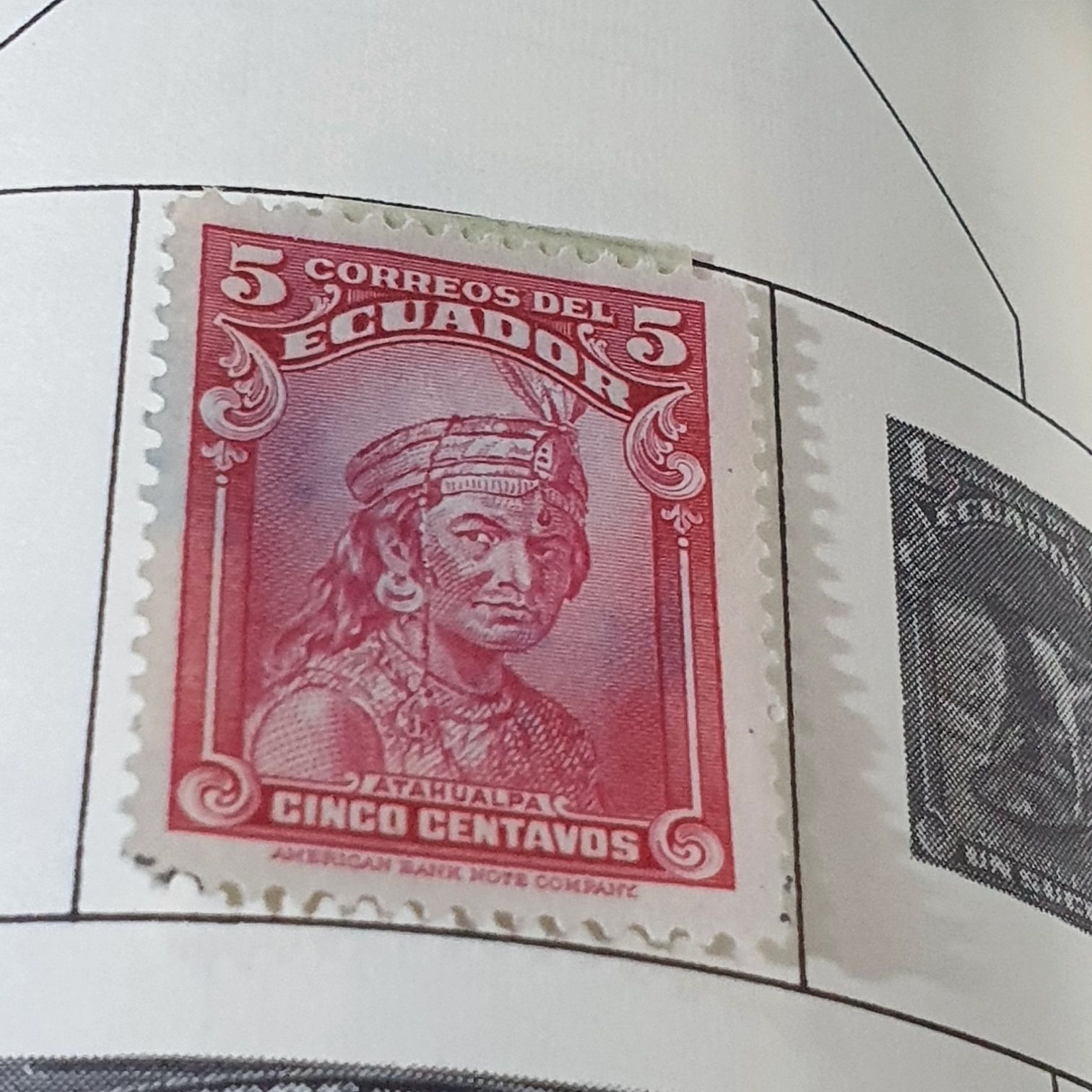 Atahualpa  stamp collectible - Main Image 2