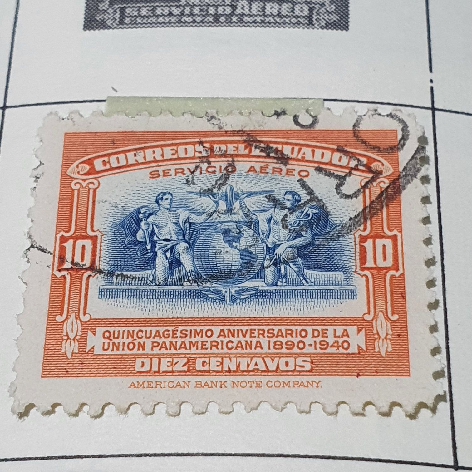 Quincuagesimo Aniversario De La Union Panamericana  stamp collectible - Main Image 2