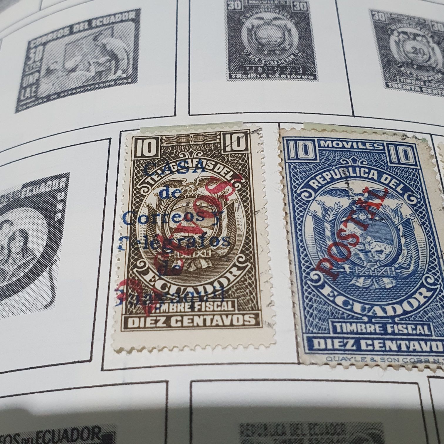 Timbre Fiscal  stamp collectible - Main Image 2