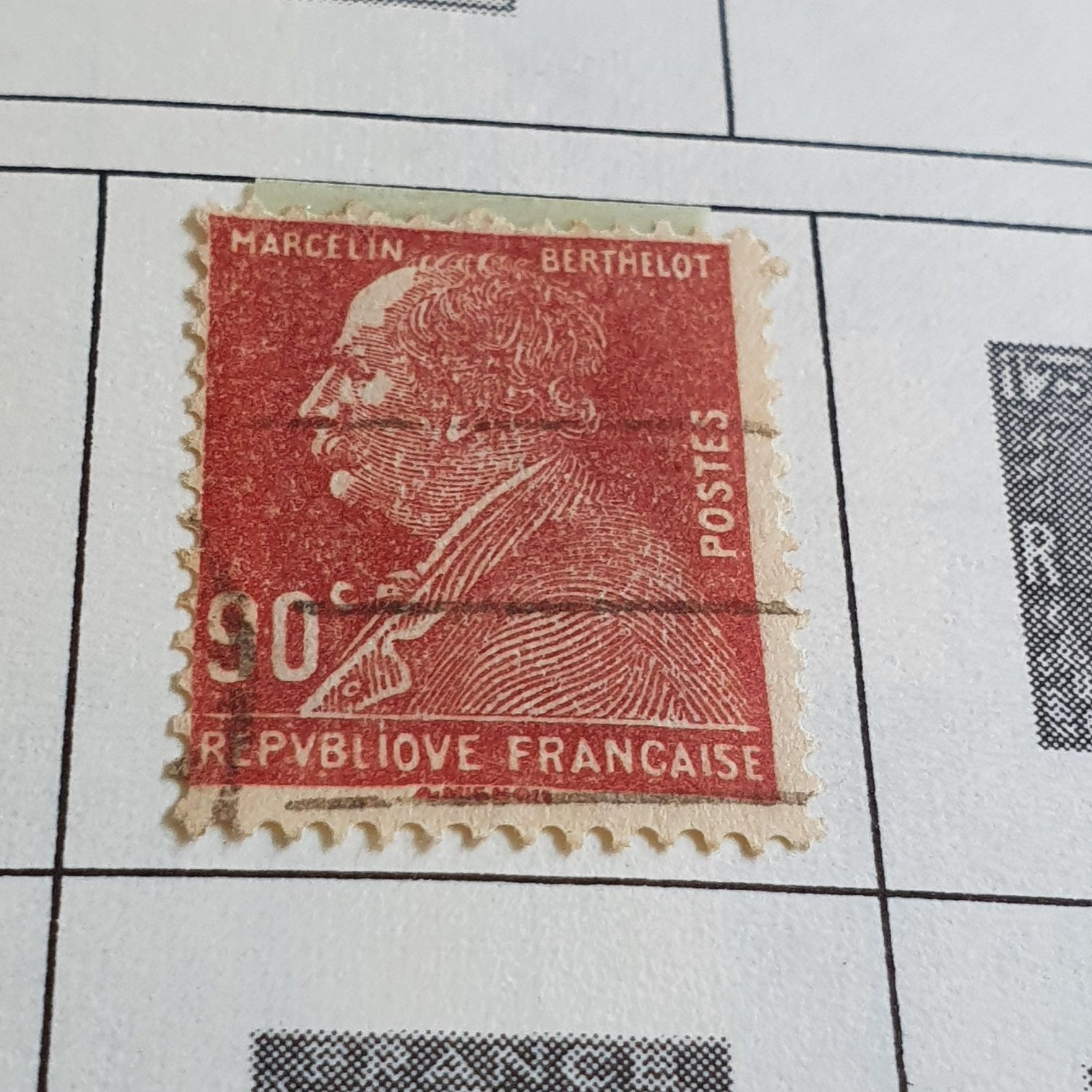 Marcelin Berthelot  stamp collectible - Main Image 2