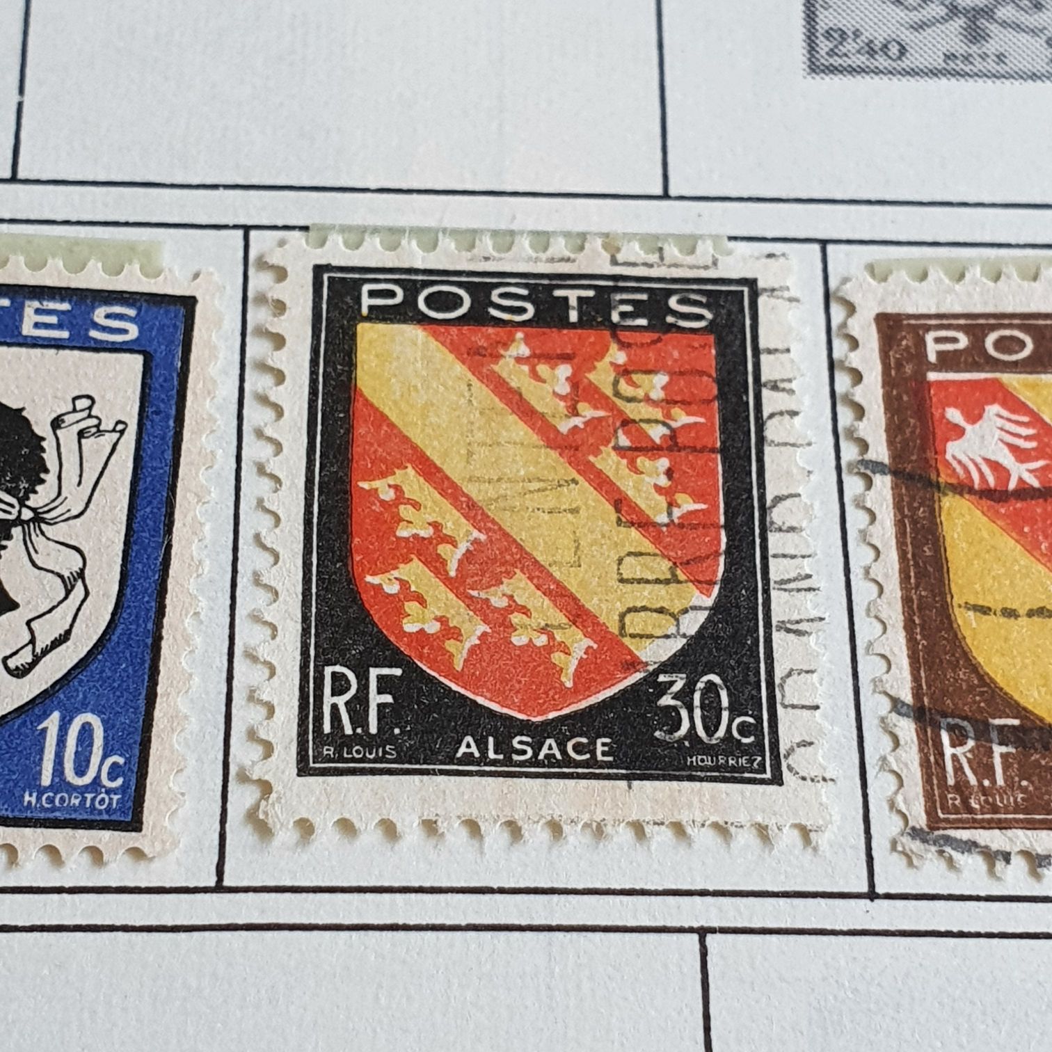 Alsace  stamp collectible - Main Image 2