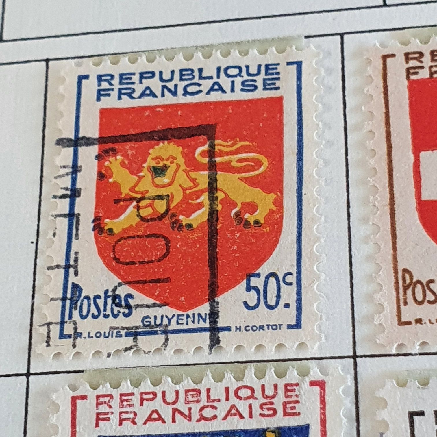 Guyenne  stamp collectible - Main Image 2