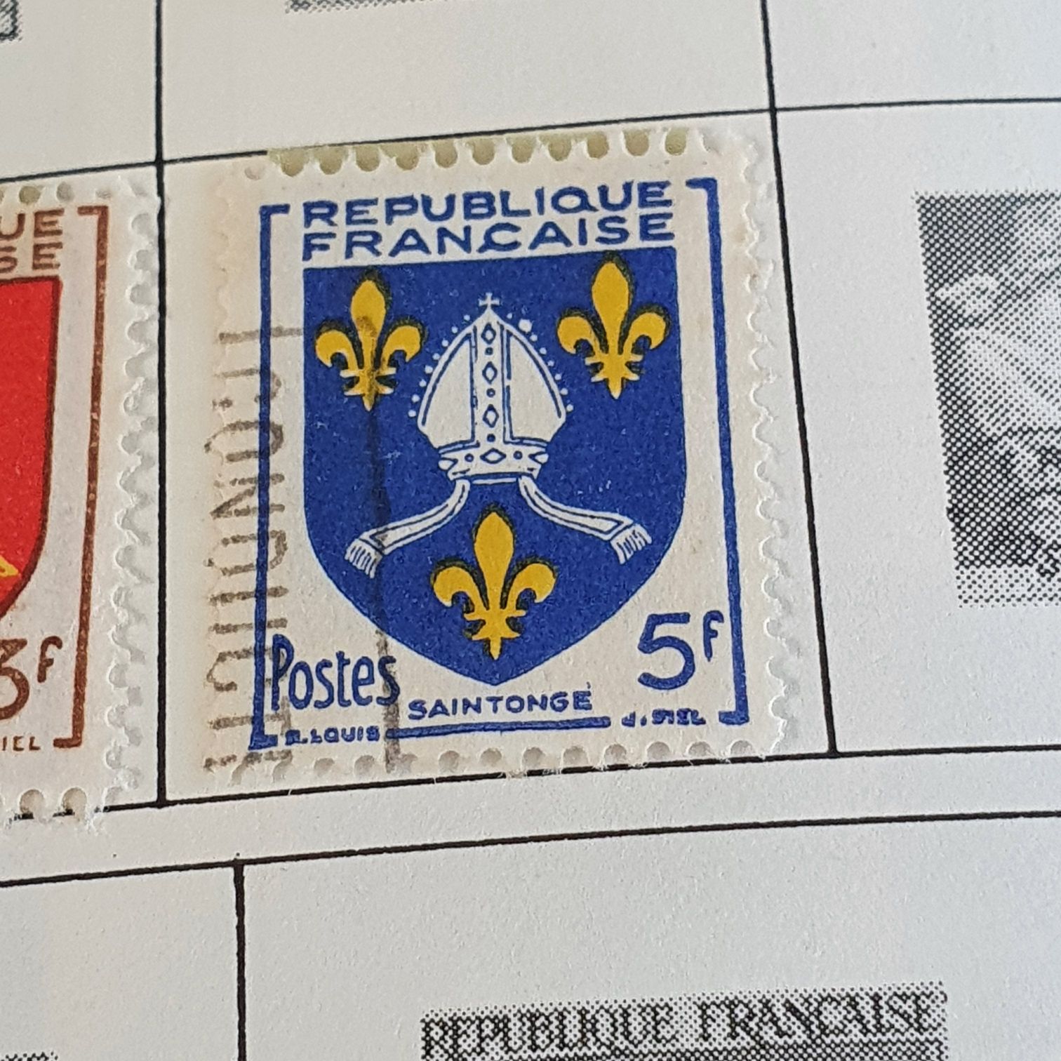 Saintonge  stamp collectible - Main Image 2