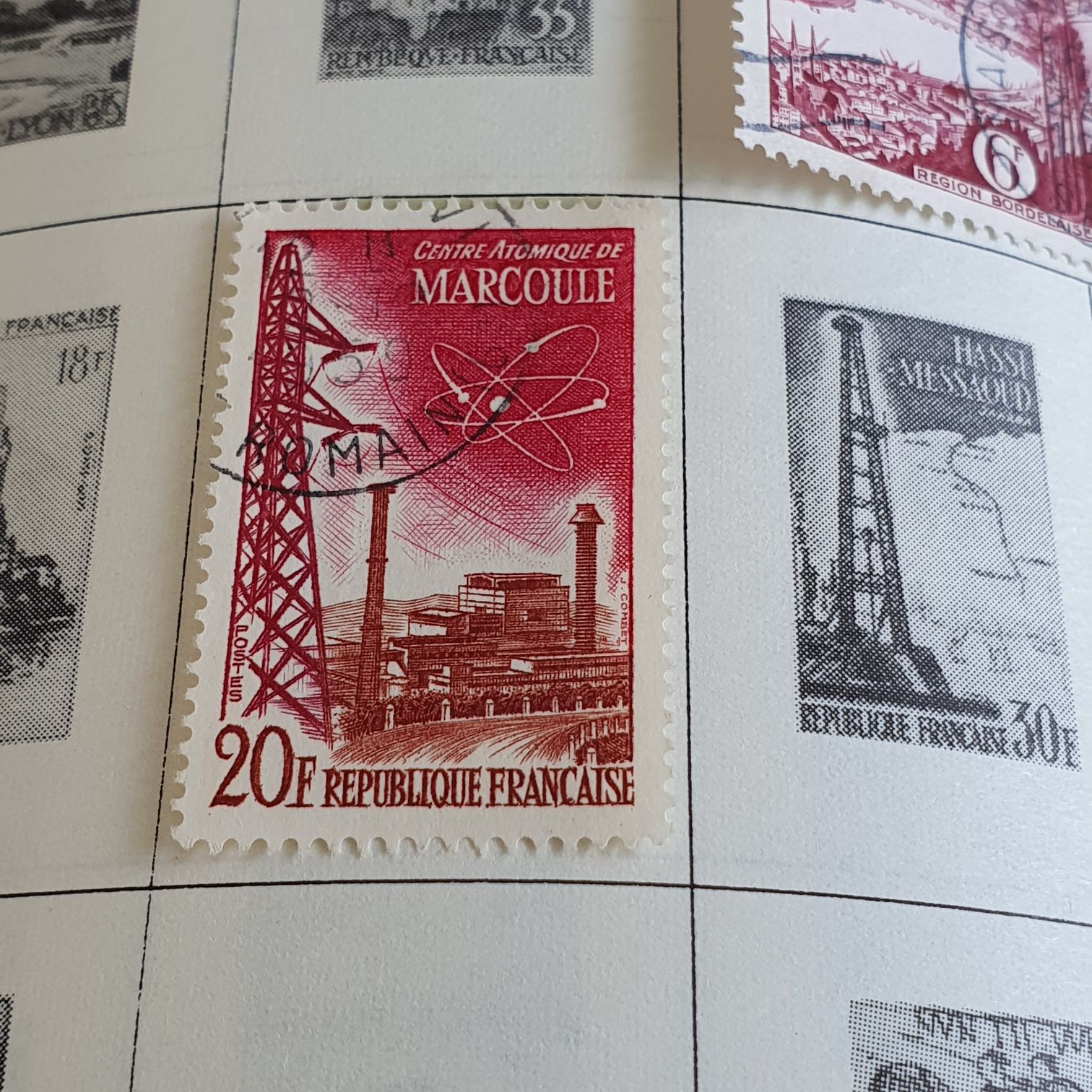 Marcoule  stamp collectible - Main Image 2