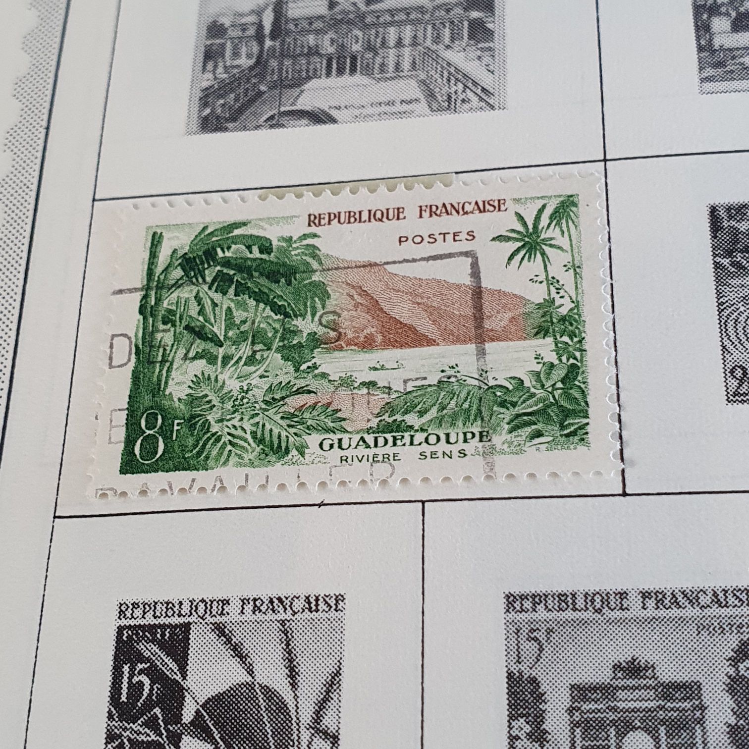 Guadeloupe  stamp collectible - Main Image 2