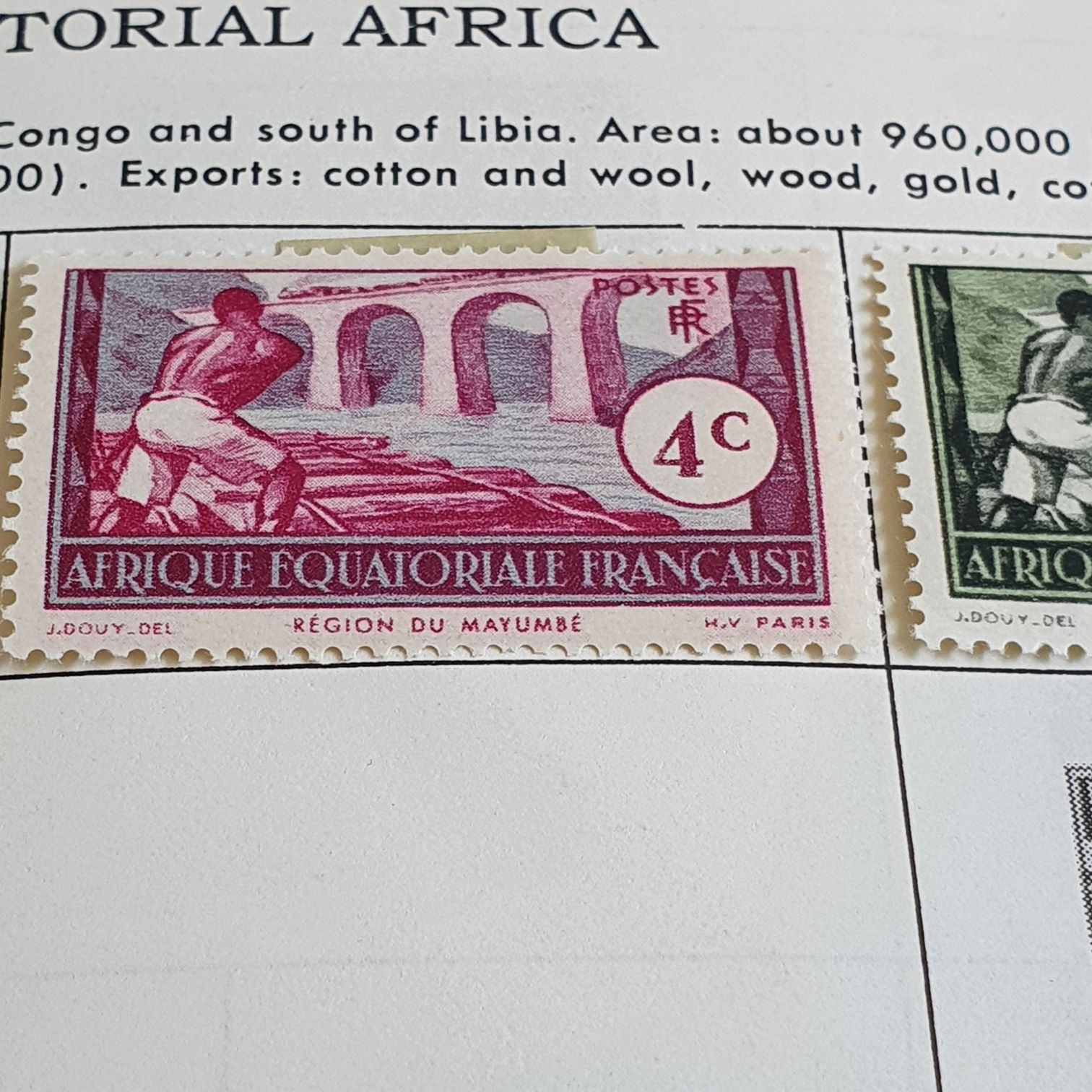 Región Du Mayumbe  stamp collectible - Main Image 2