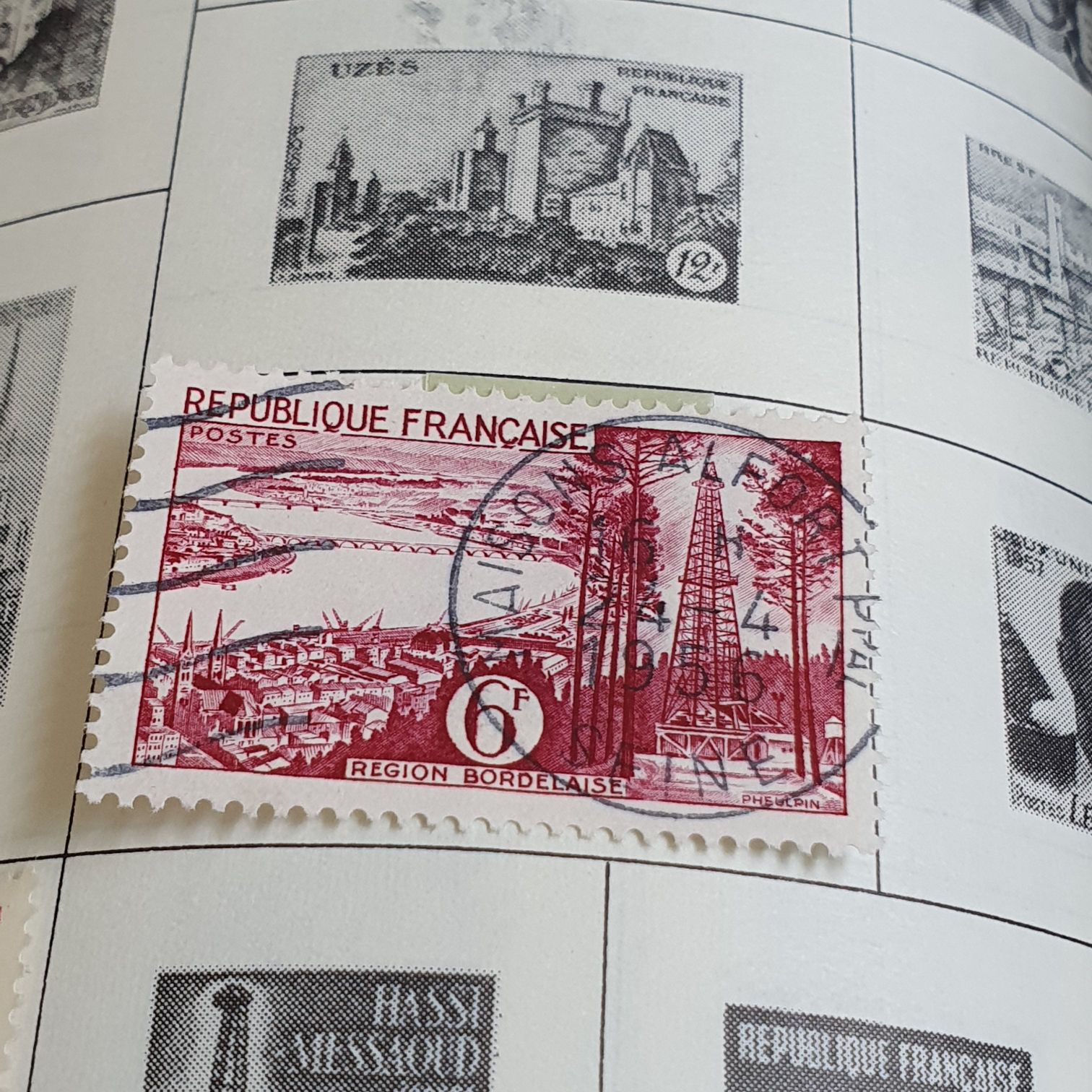 Region Bordelaise  stamp collectible - Main Image 2