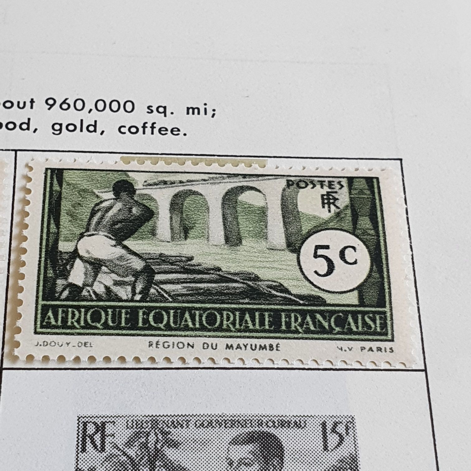 Región Du Mayumbe  stamp collectible - Main Image 2