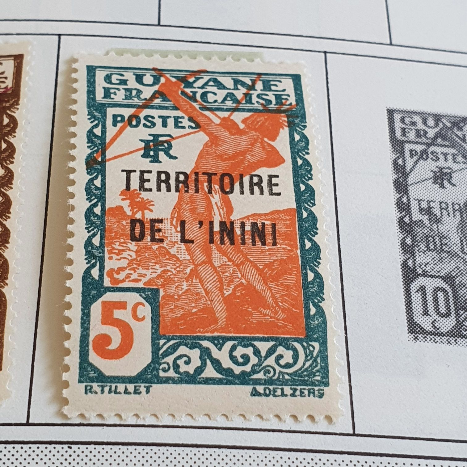 R. Tillet  stamp collectible - Main Image 2