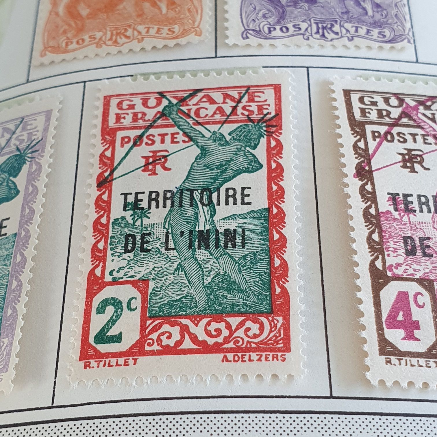 R. Tillet  stamp collectible - Main Image 2