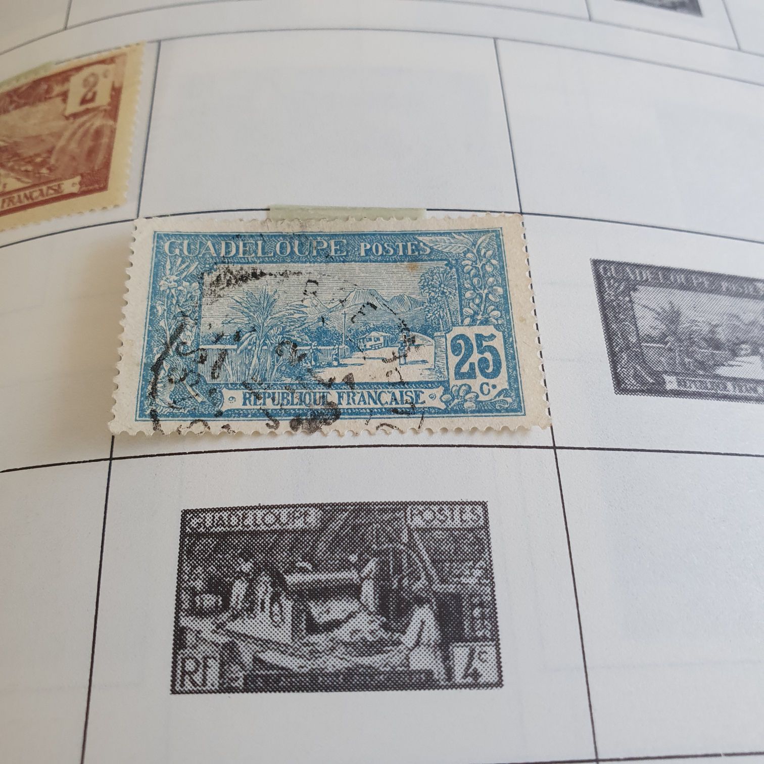 Guadeloupe  stamp collectible - Main Image 2