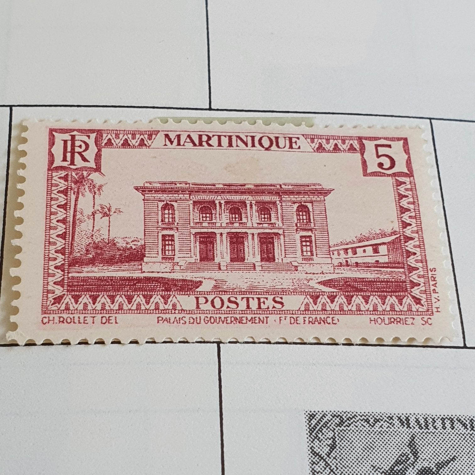 Martinique  stamp collectible - Main Image 2