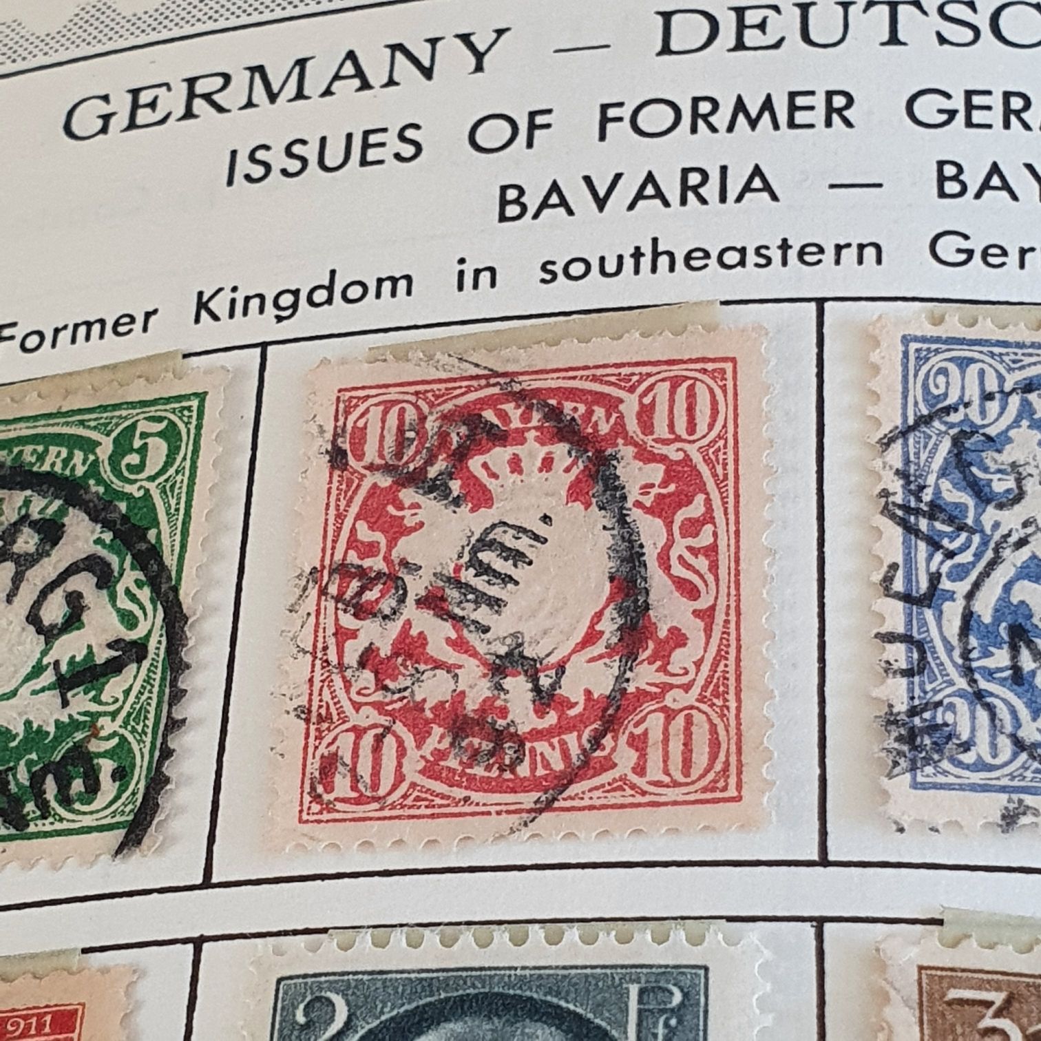 Bayern  stamp collectible - Main Image 2