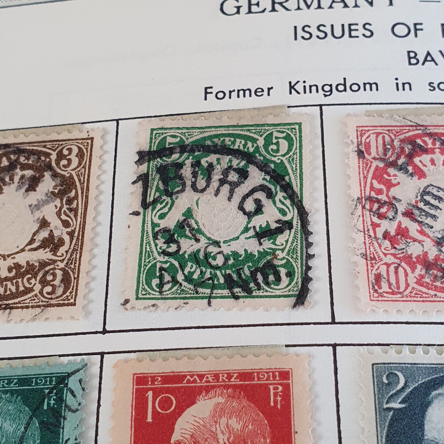 Bayern  stamp collectible - Main Image 2