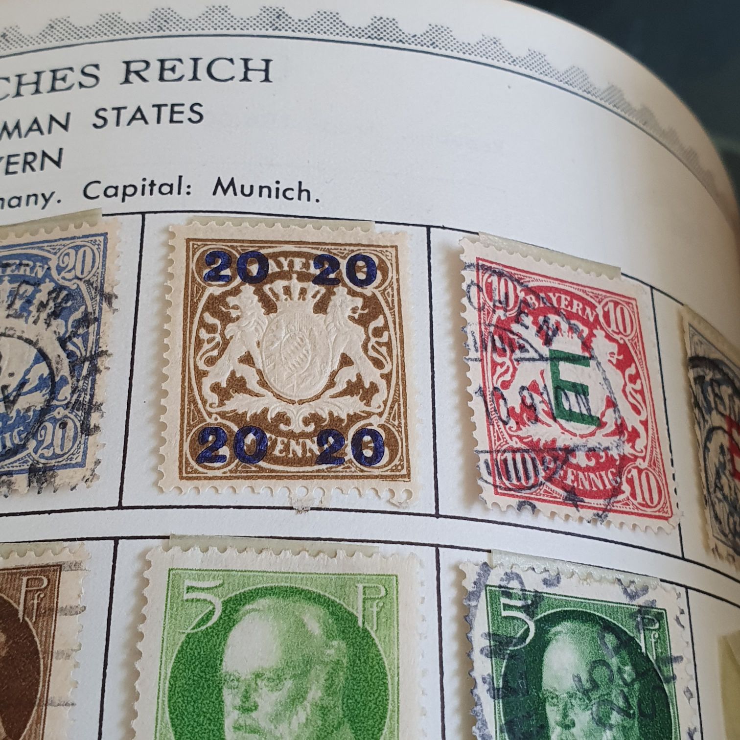 Bayern  stamp collectible - Main Image 2