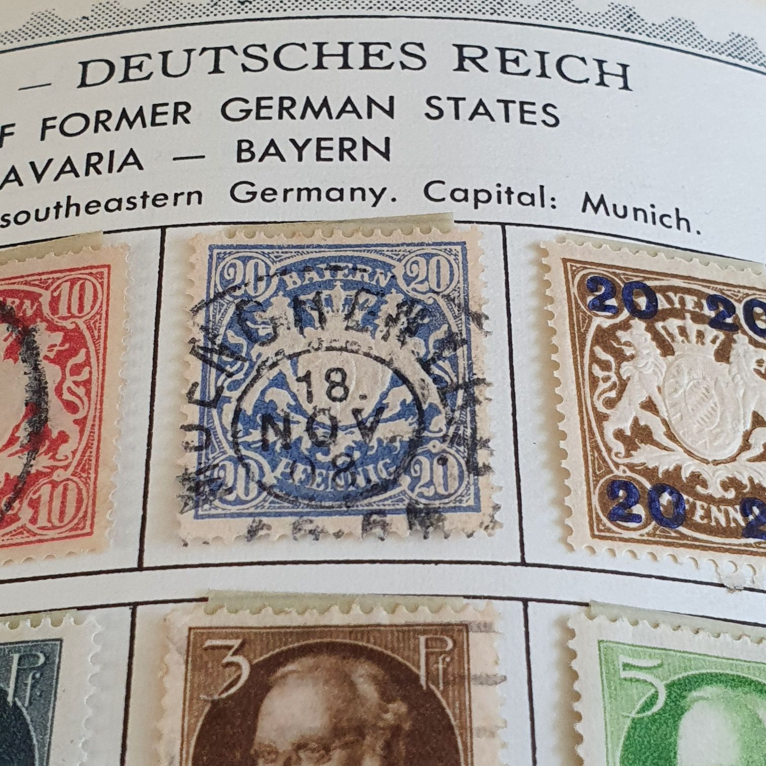 Bayern  stamp collectible - Main Image 2