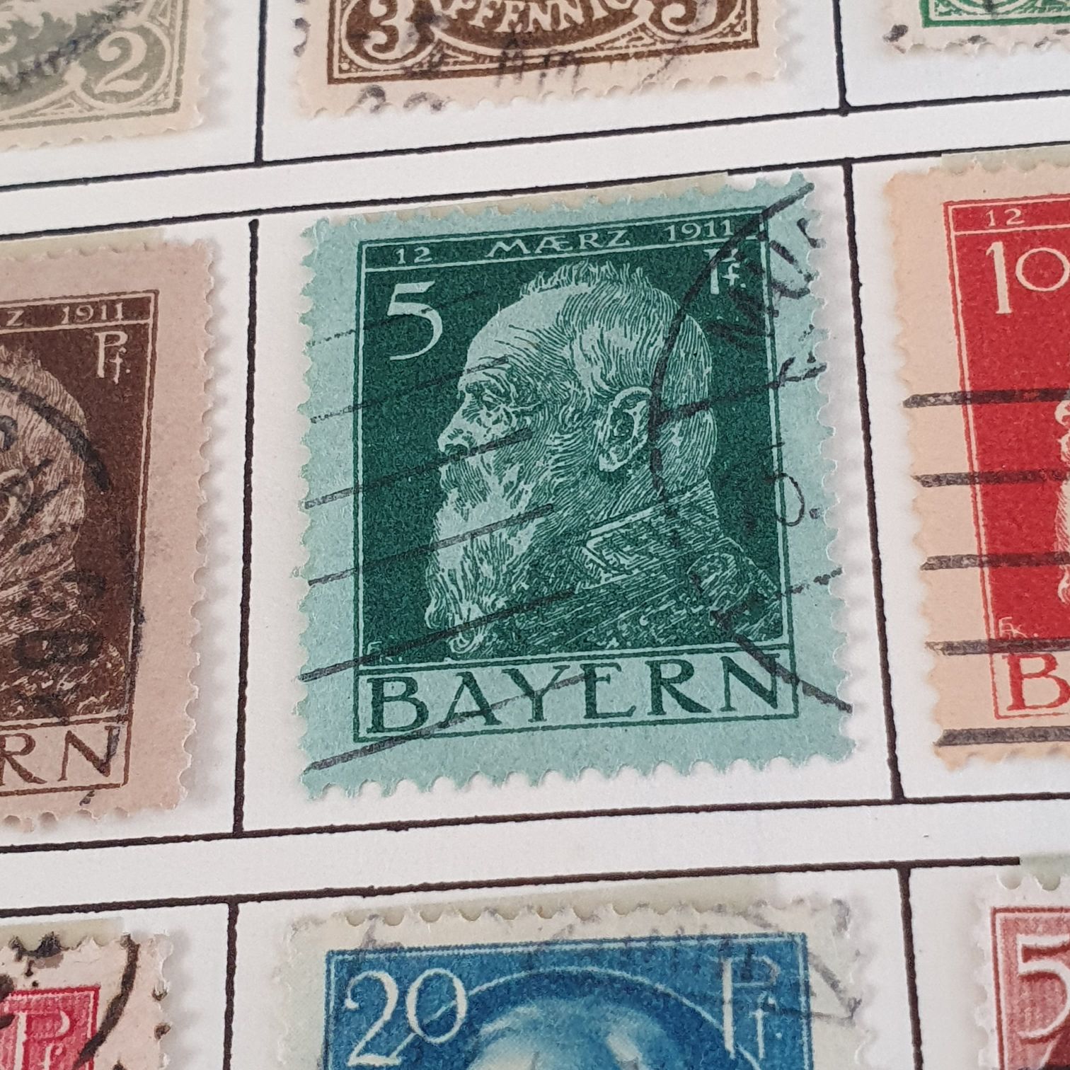 Bayern  stamp collectible - Main Image 2