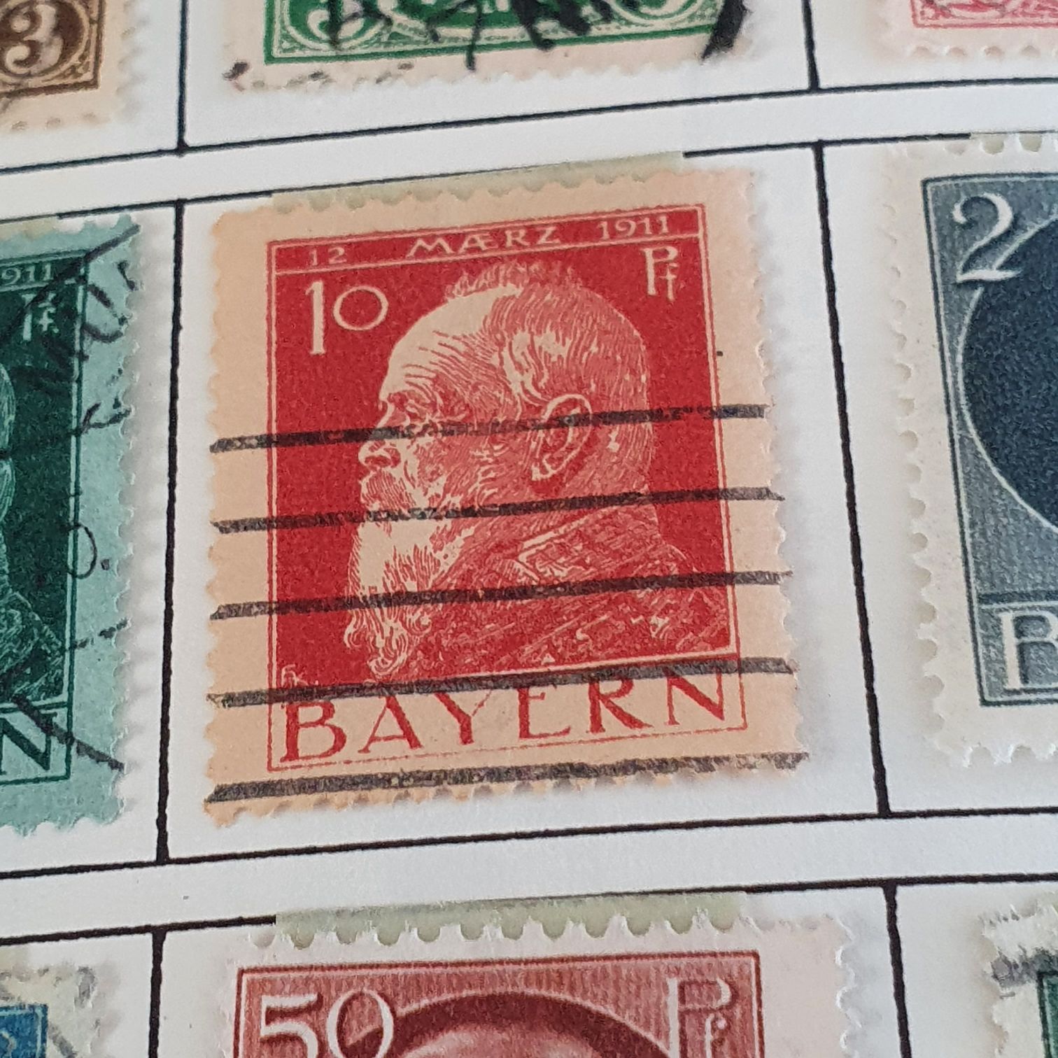 Bayern  stamp collectible - Main Image 2