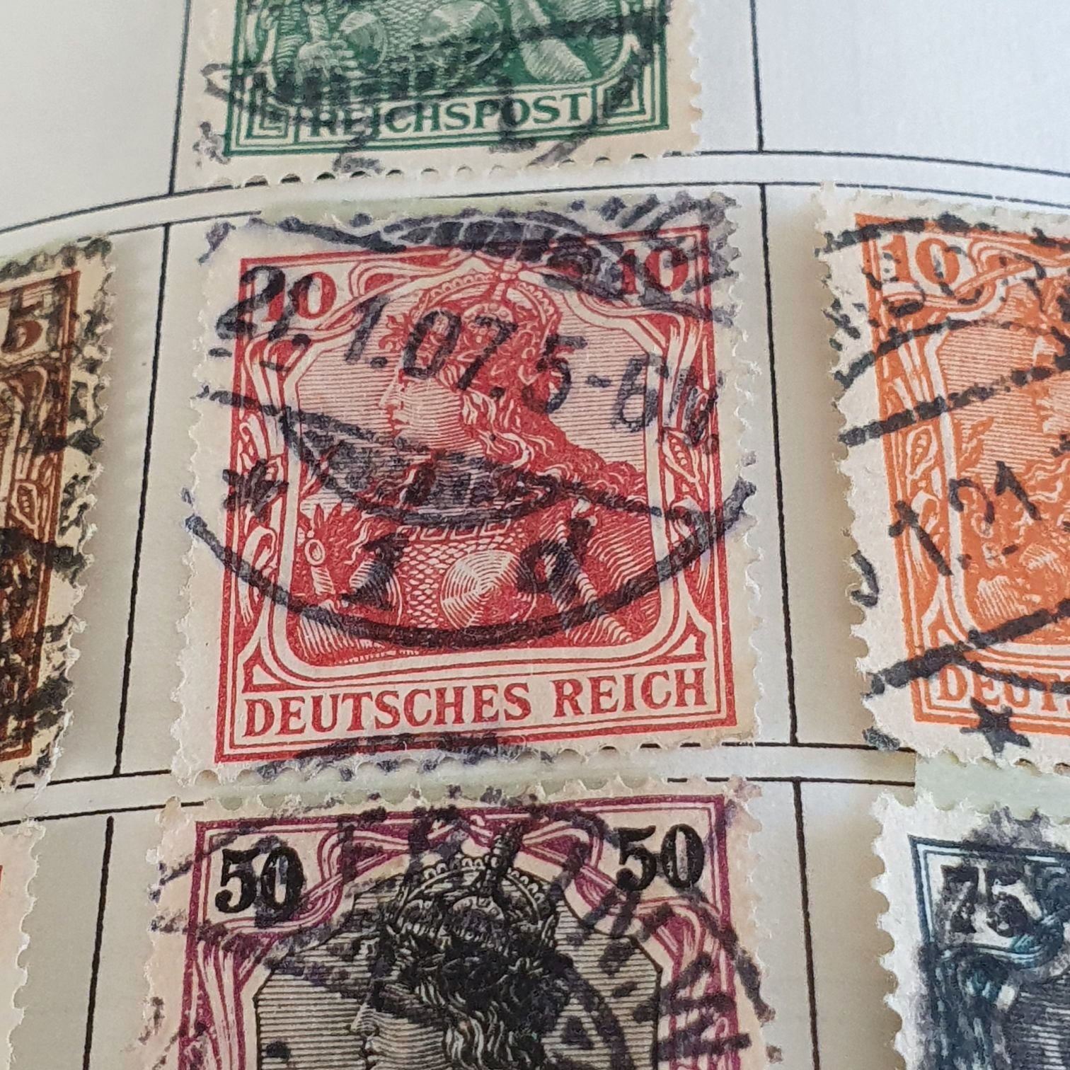 Deutsches Reich  stamp collectible - Main Image 2