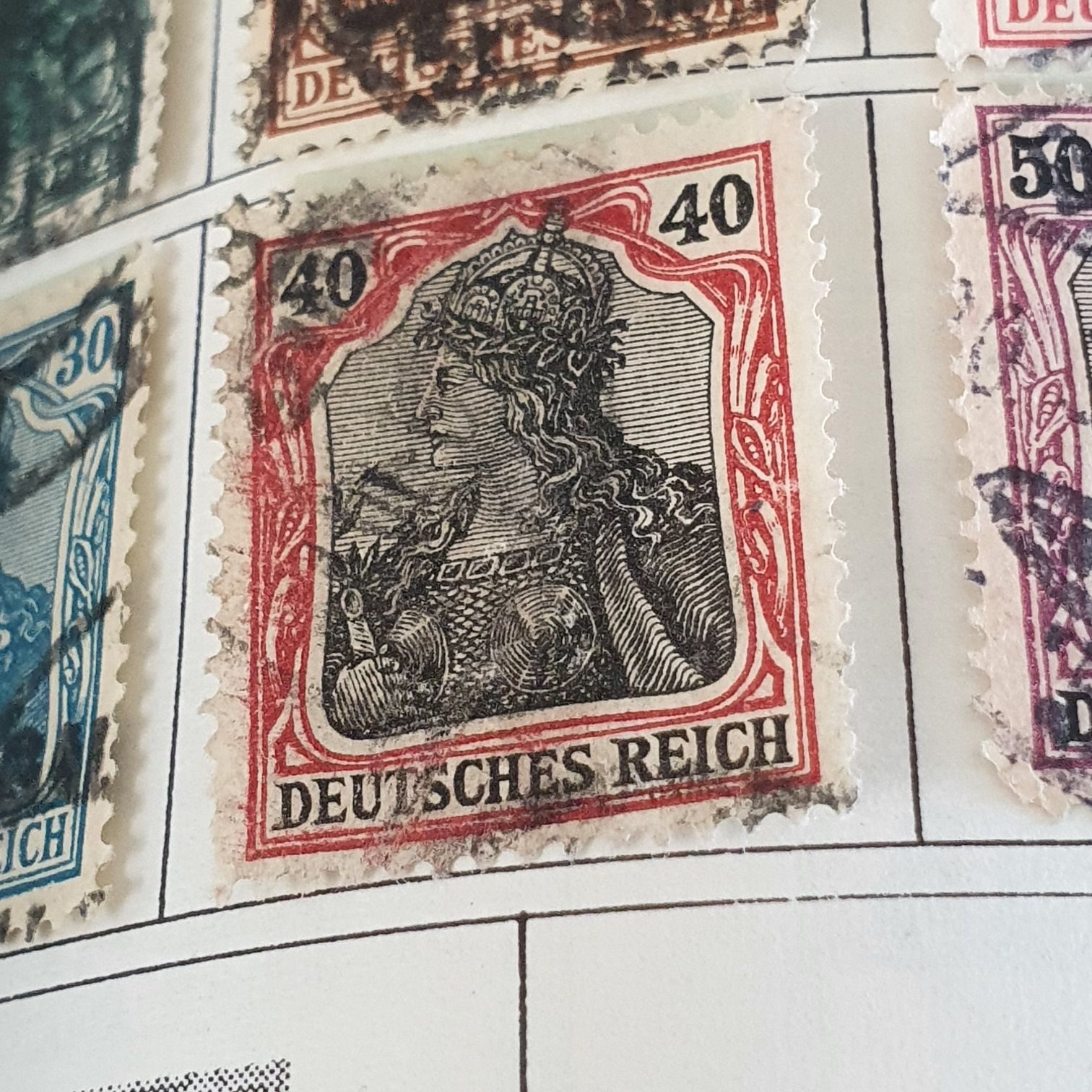 Deutsches Reich  stamp collectible - Main Image 2