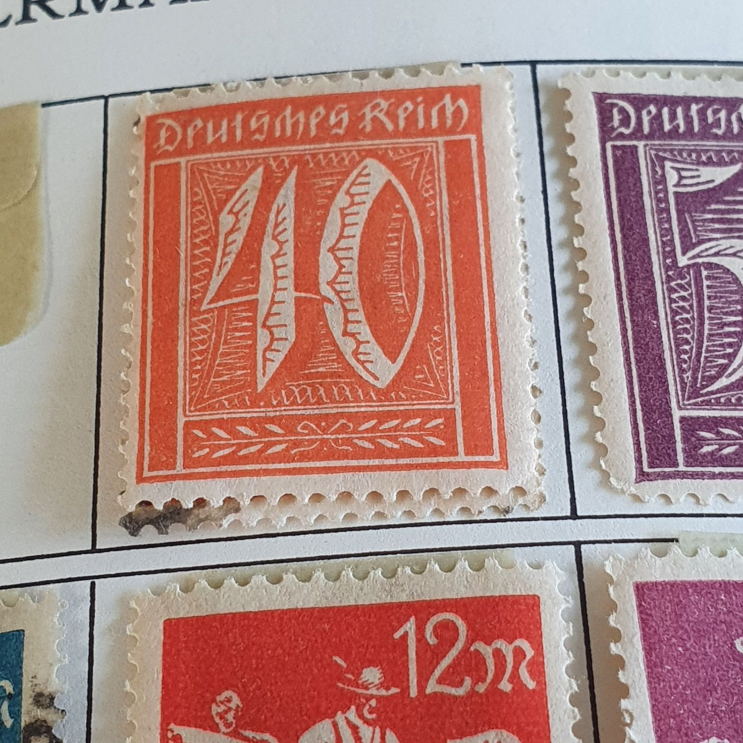 Deutsches Reich  stamp collectible - Main Image 2