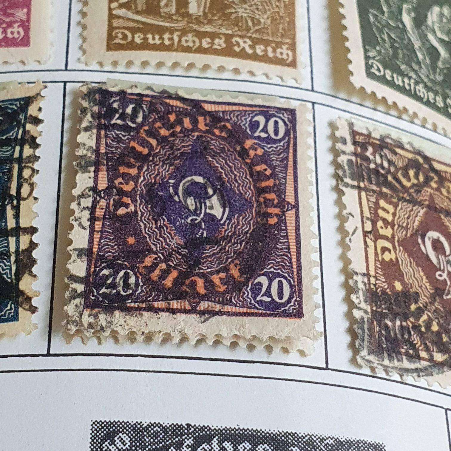 Deutsches Reich  stamp collectible - Main Image 2