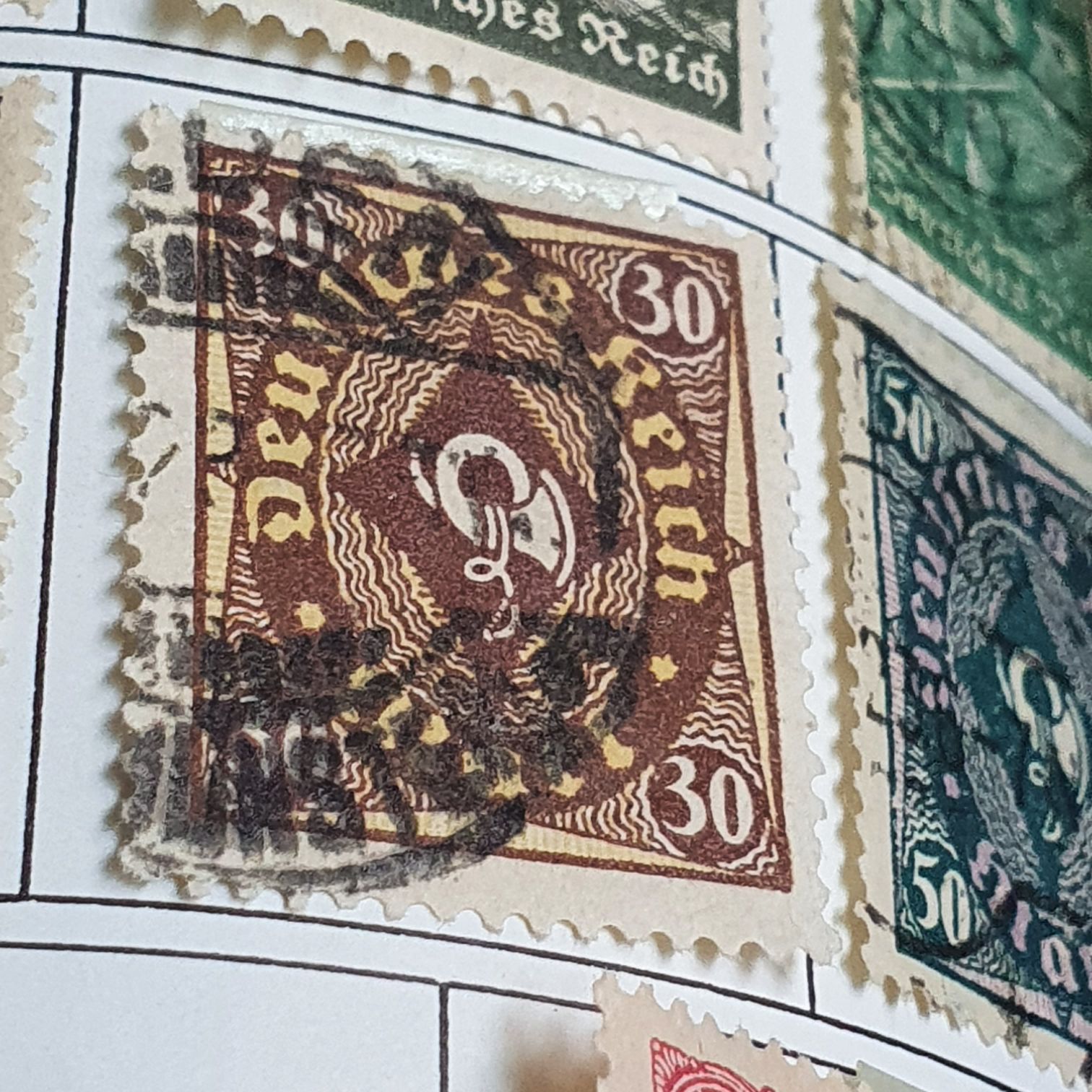 Deutsches Reich  stamp collectible - Main Image 2