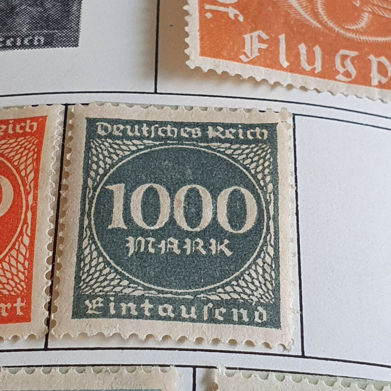 Deutsches Reich  stamp collectible - Main Image 2