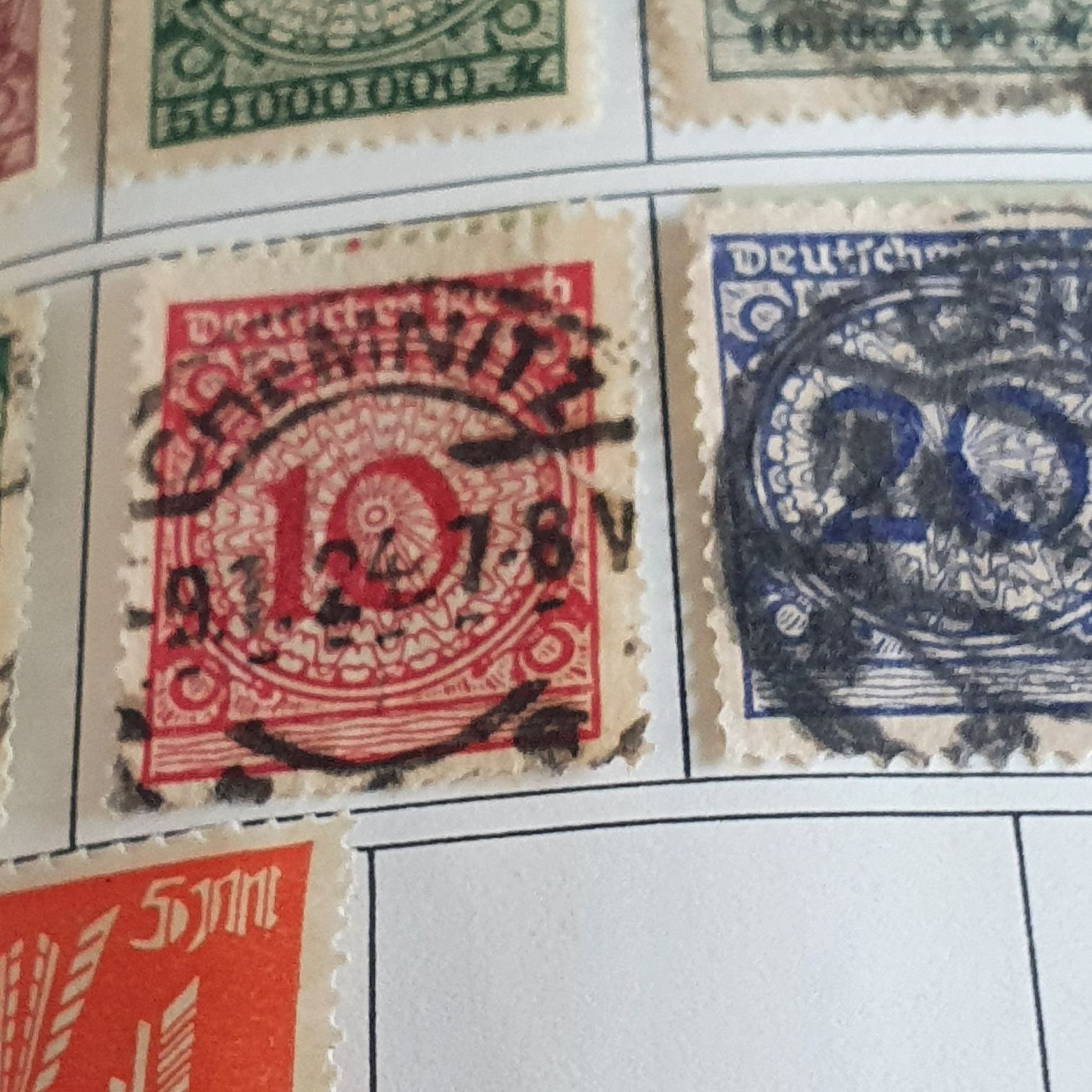 Deutsches Reich  stamp collectible - Main Image 2