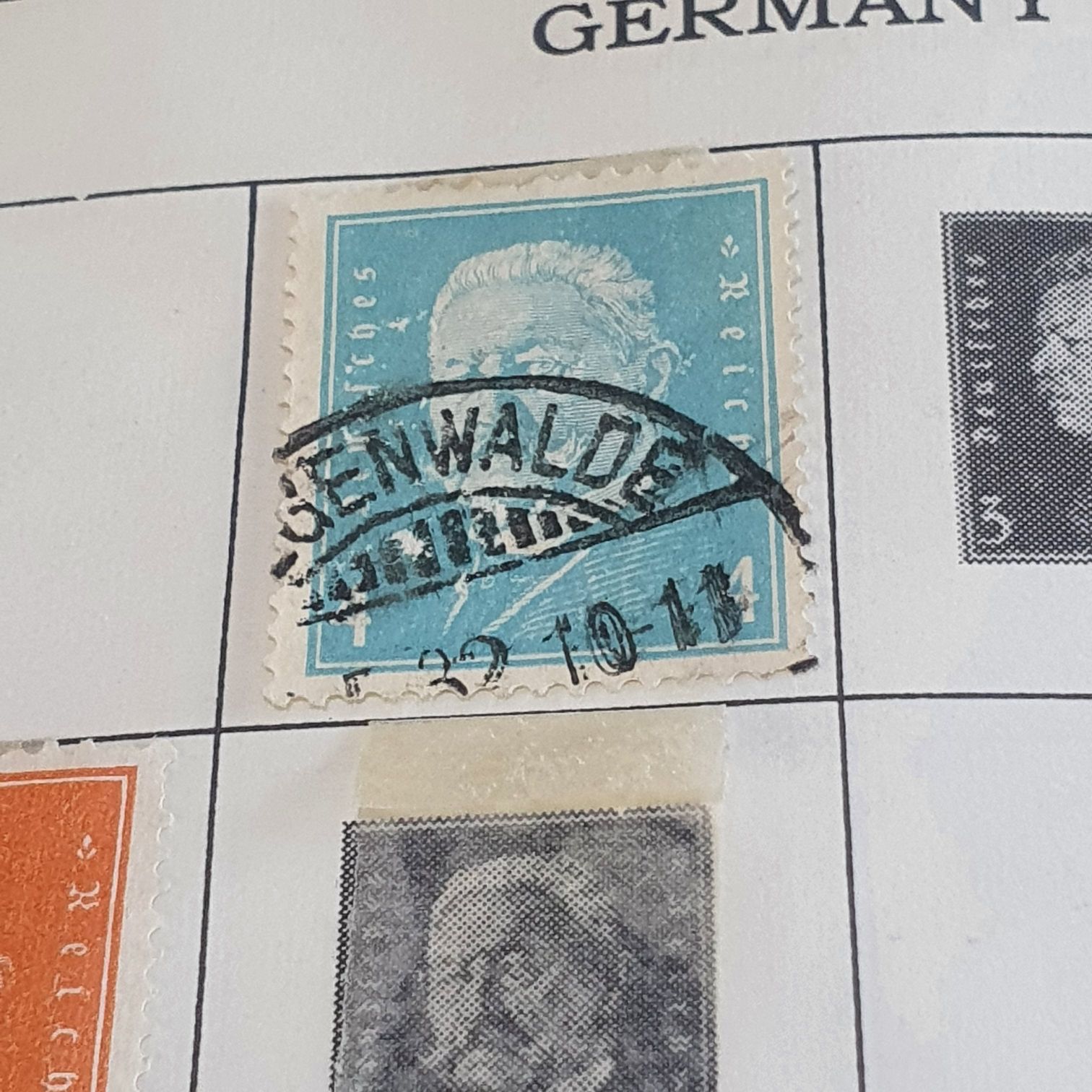 Deutsches Reich  stamp collectible - Main Image 2