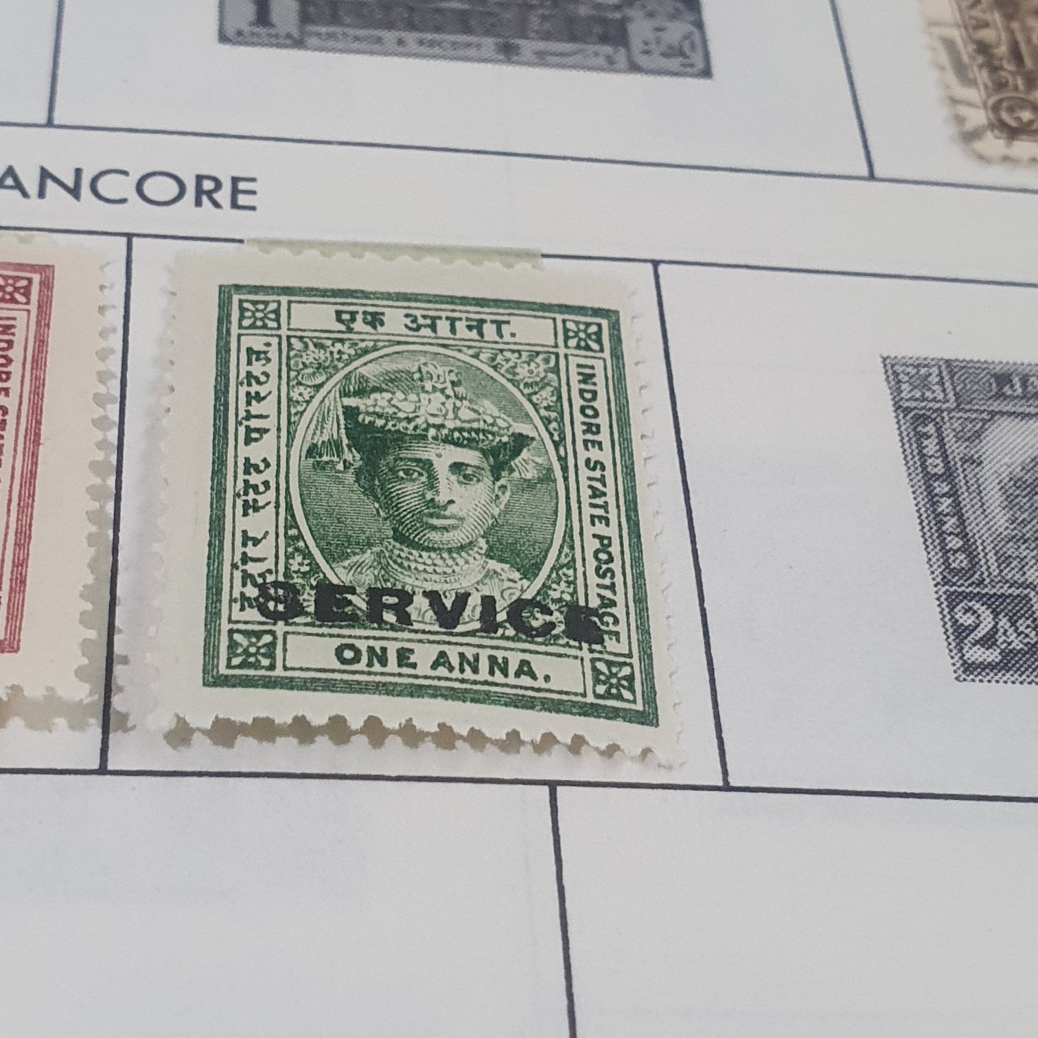 Indore  stamp collectible - Main Image 2