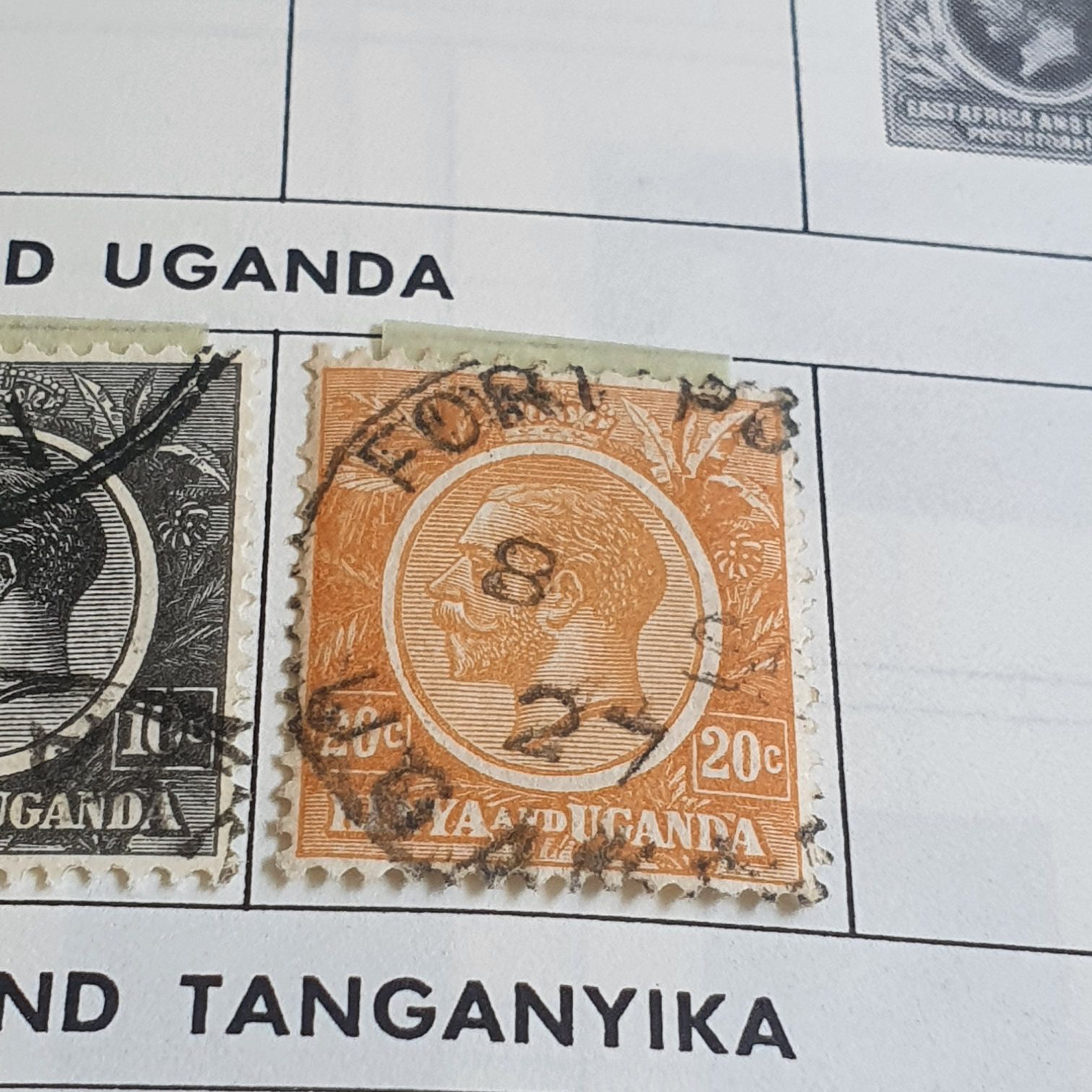 Kenya And Uganda  stamp collectible - Main Image 2