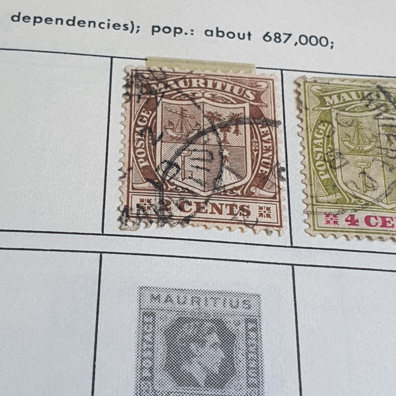 Mauritius  stamp collectible - Main Image 2