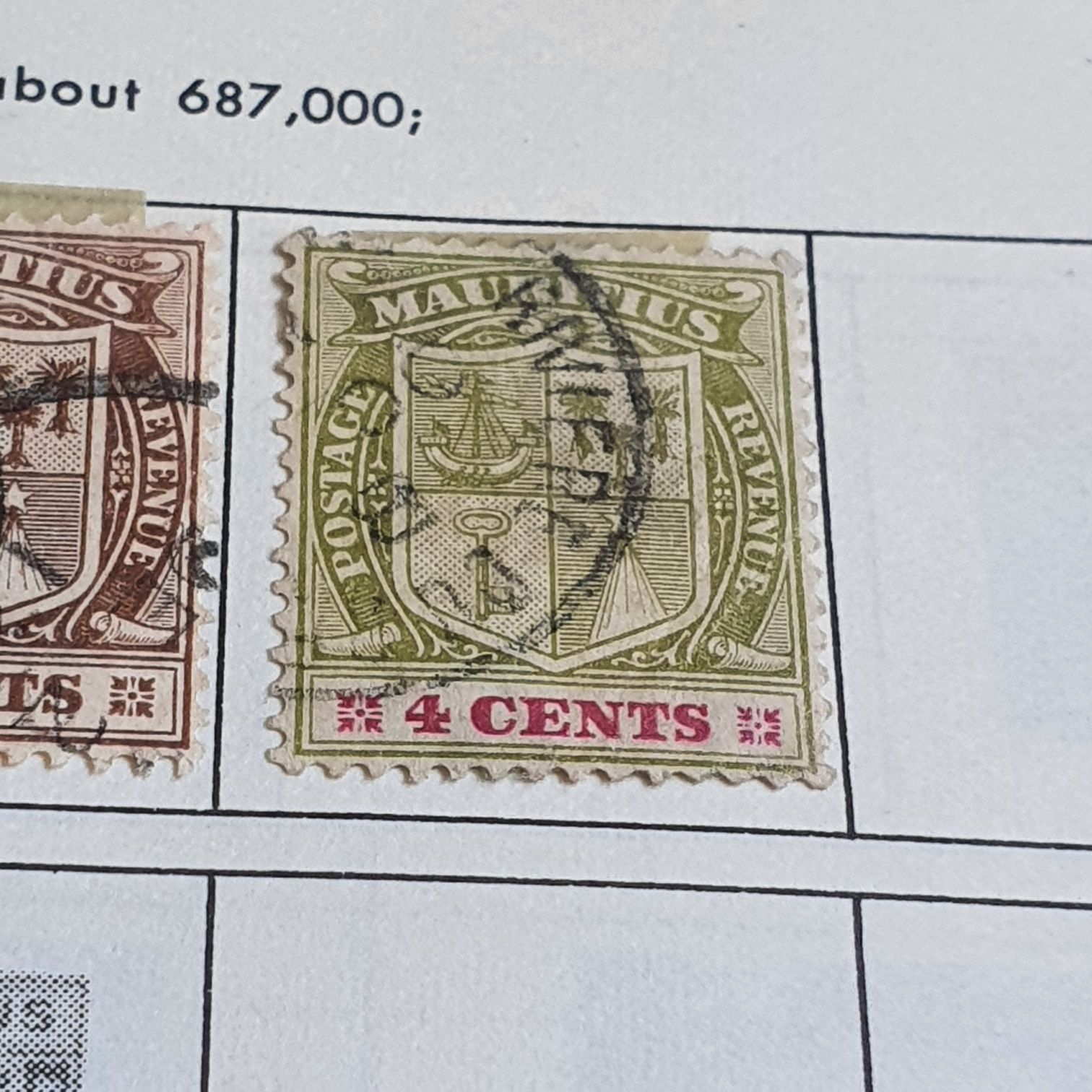 Mauritius  stamp collectible - Main Image 2