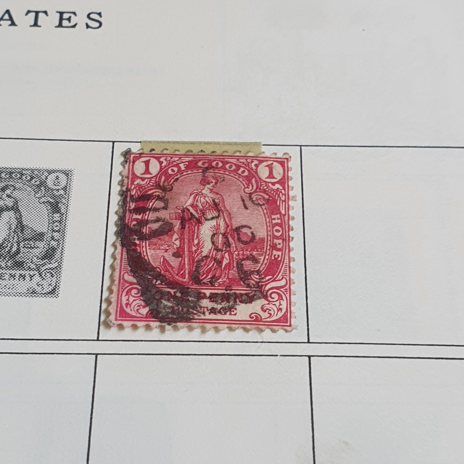 Cape Of Good Hope  stamp collectible - Main Image 2