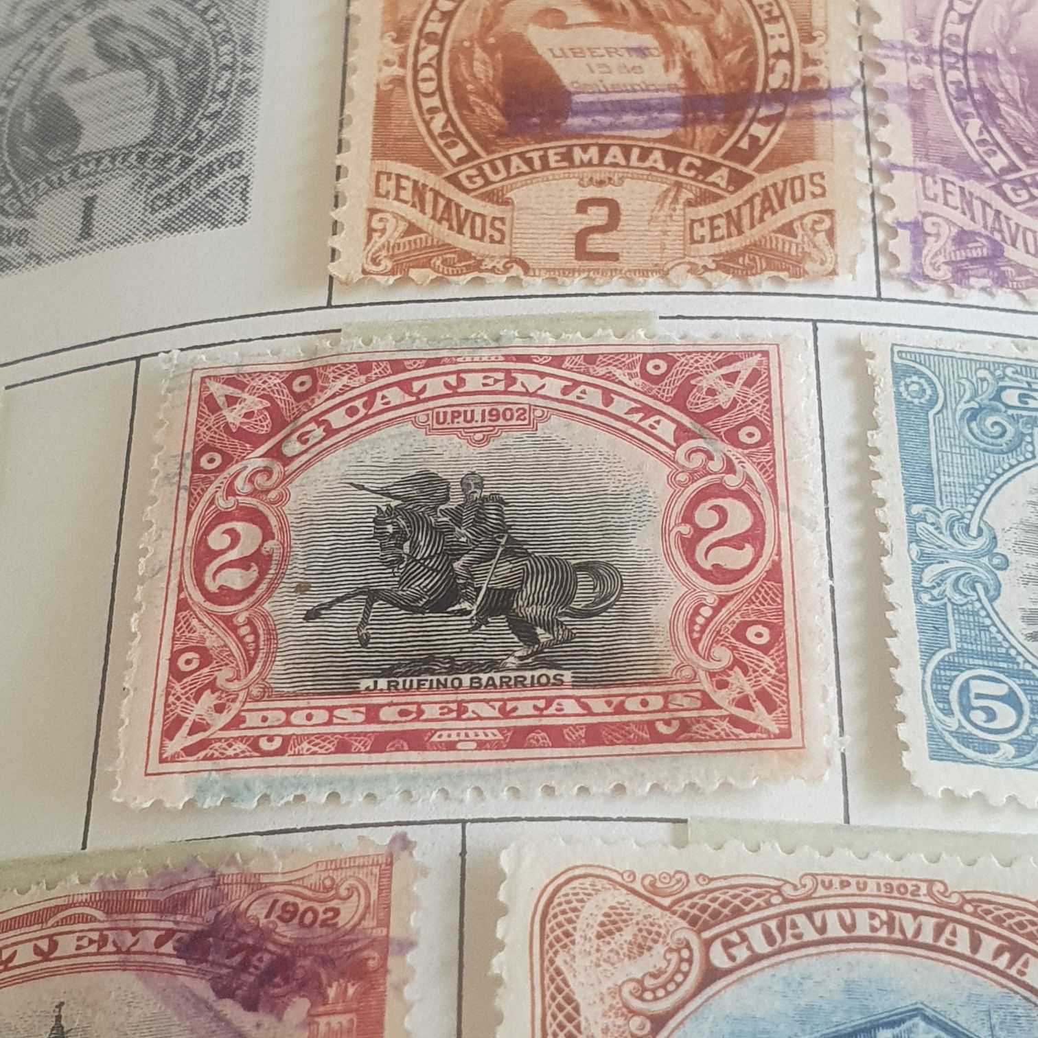 J. Rufino Barrios  stamp collectible - Main Image 2