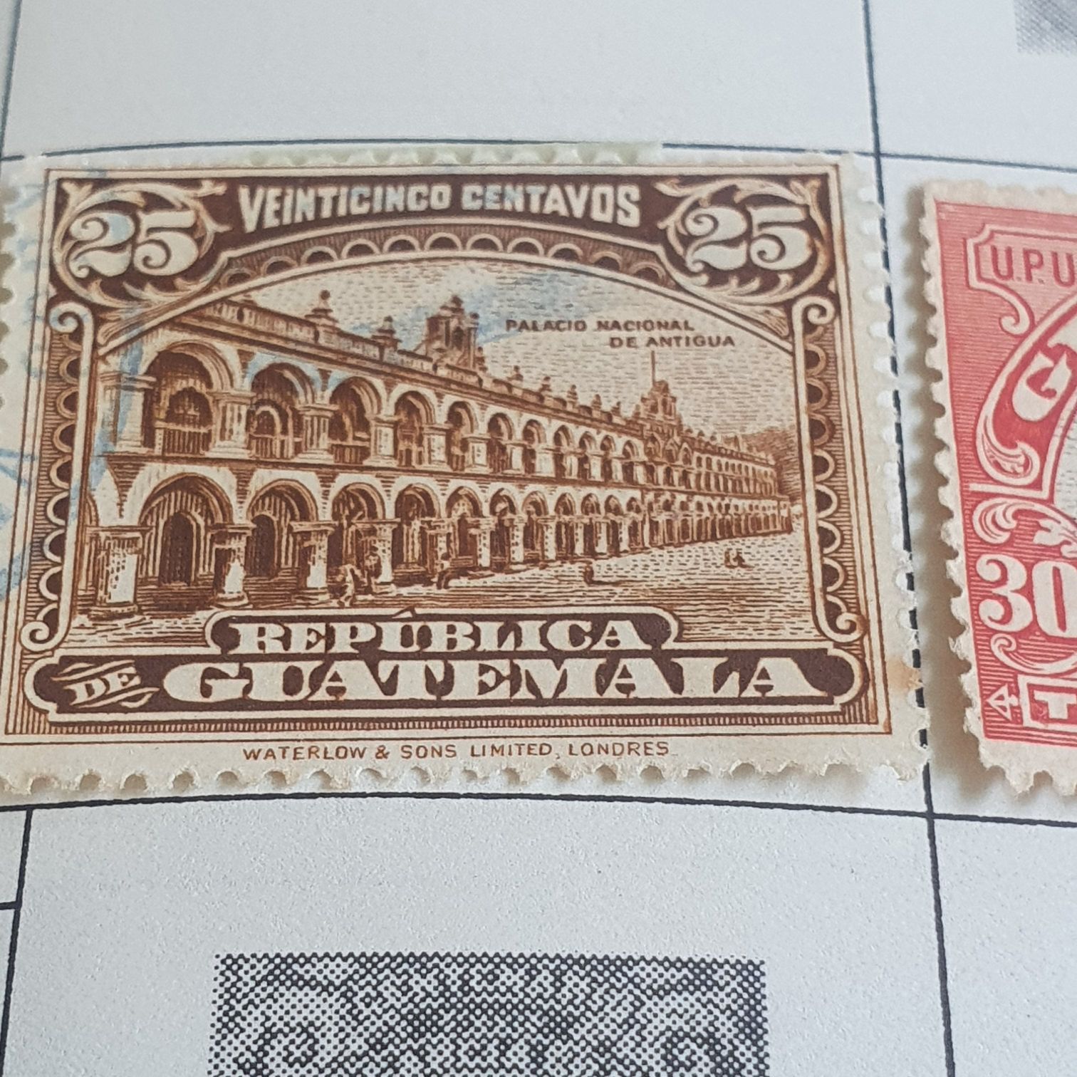 Palacio Nacional De Antigua  stamp collectible - Main Image 2