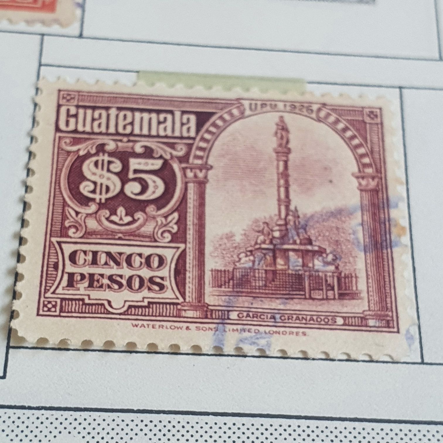 Garcia Granados  stamp collectible - Main Image 2