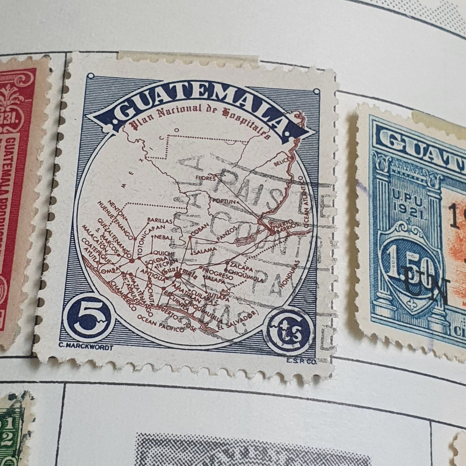 Plan Nacional De Hospitalea  stamp collectible - Main Image 2