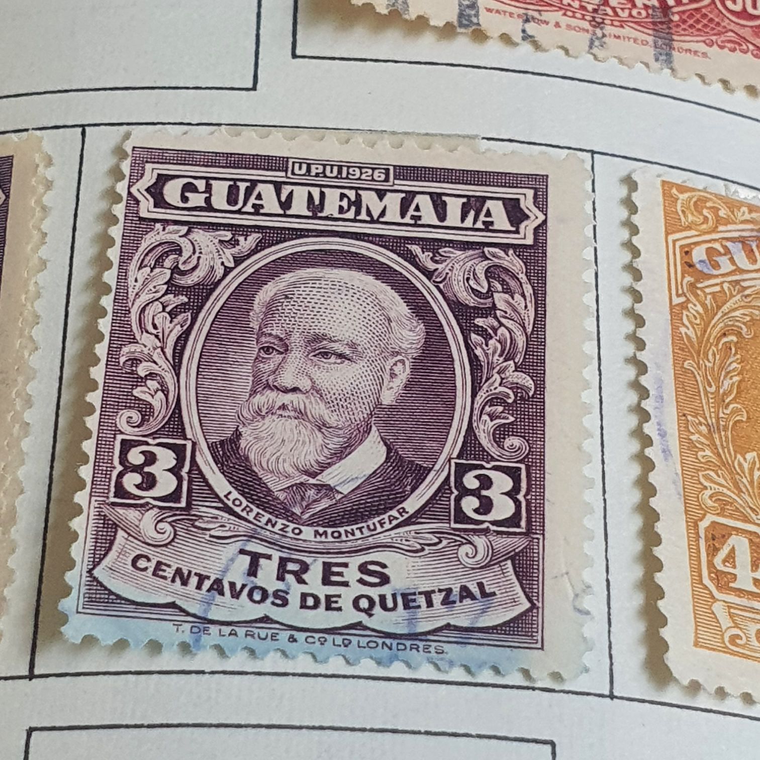 Lorenzo Montufar  stamp collectible - Main Image 2