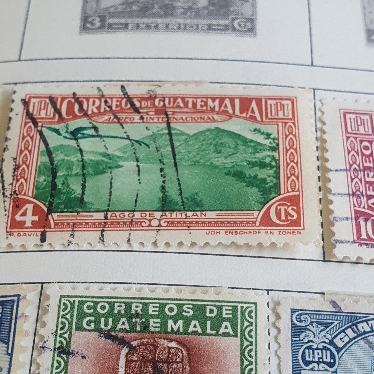Lago De Atitlan  stamp collectible - Main Image 2