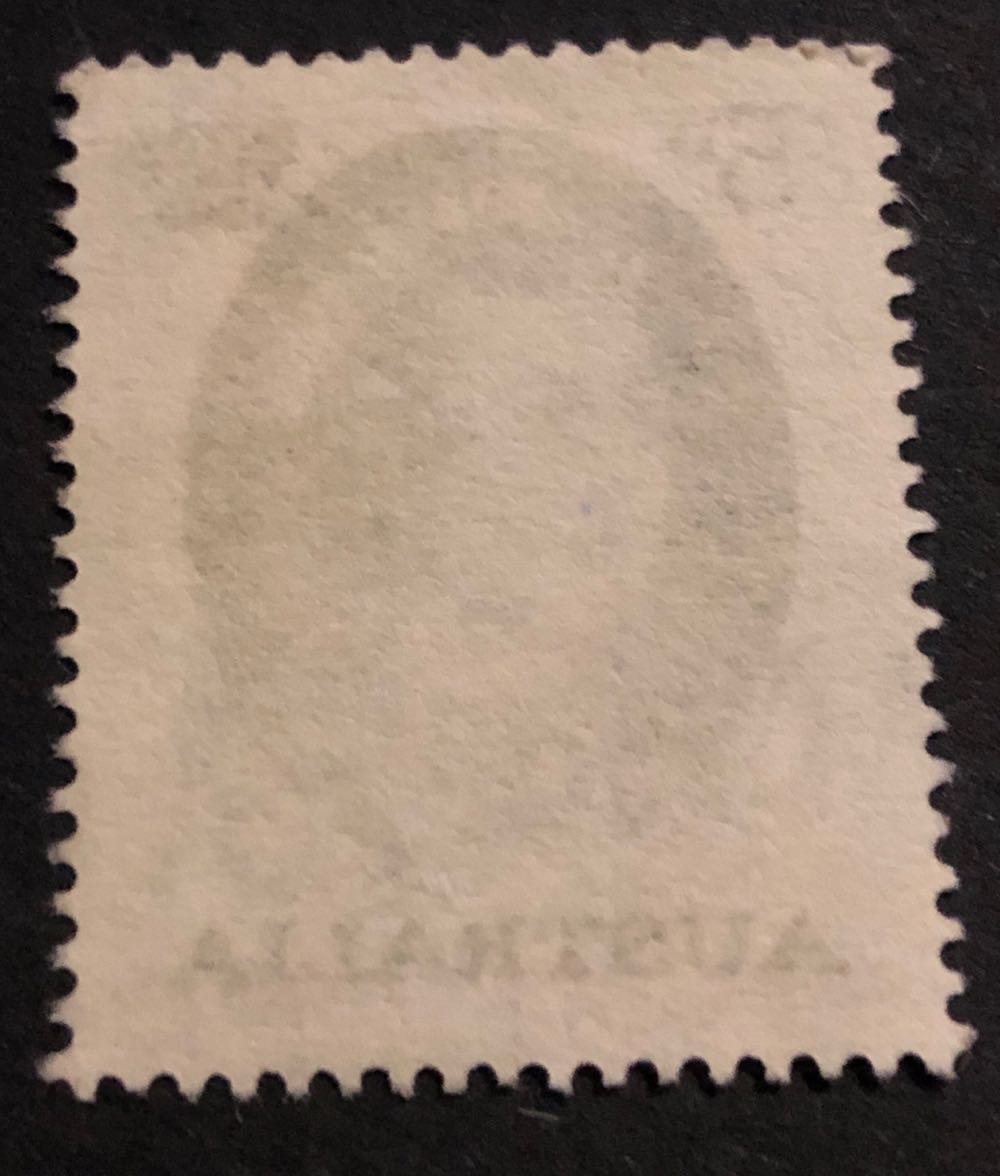 Green QEII  stamp collectible - Main Image 2