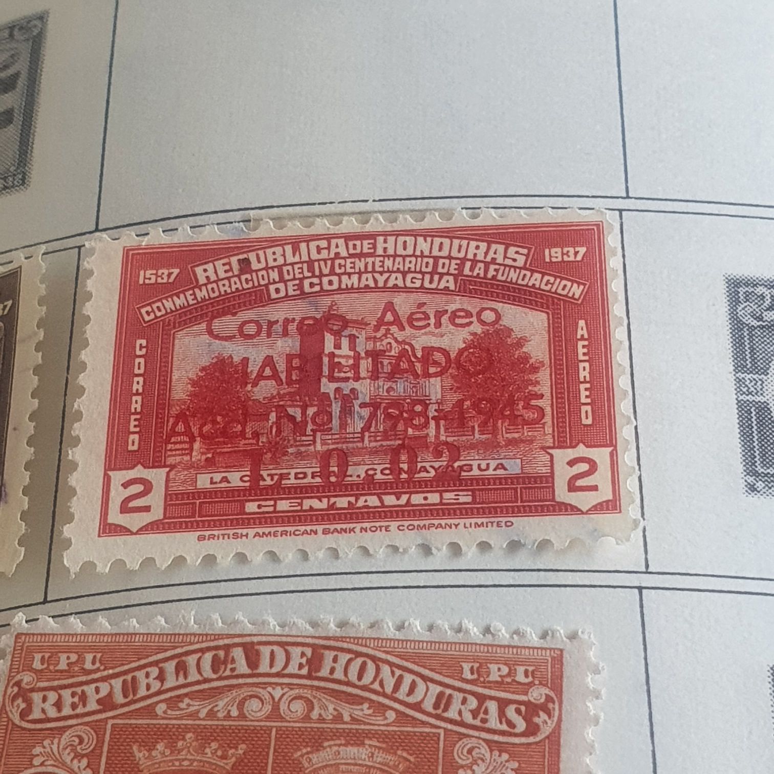 Honduras  stamp collectible - Main Image 2